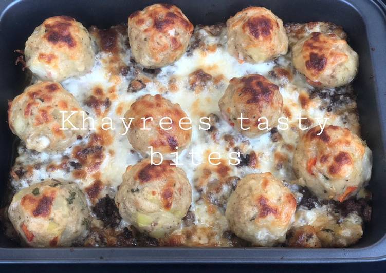 Recipe of Homemade Potato Balls casserole 🥘