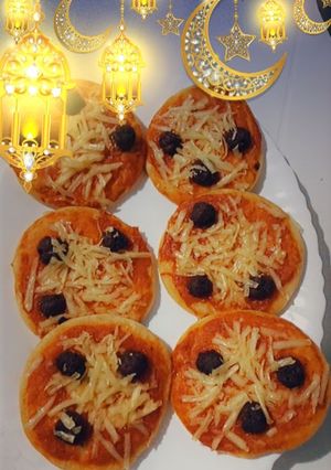 صورة لوصفة ميني بيتزا من ام اياد🍕