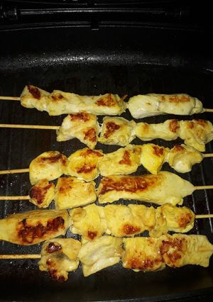 عکسی از دستور جوجه کباب تابه ای