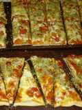 Pizza con muzarella