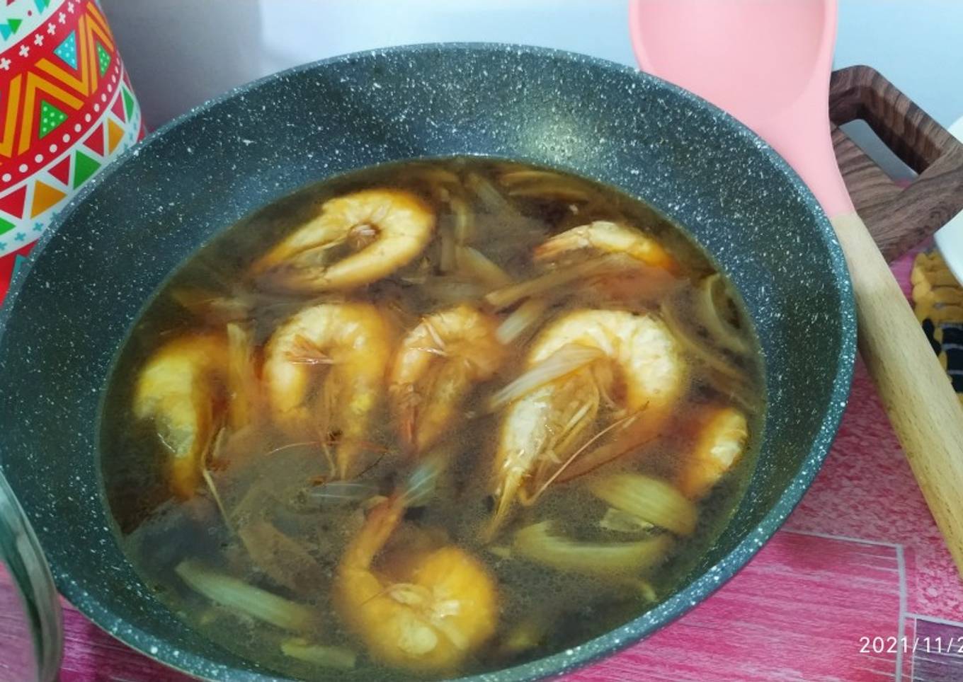 013. Udang Saus Inggris
