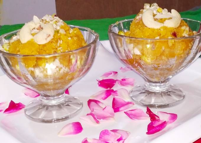 Moong dal Halwa