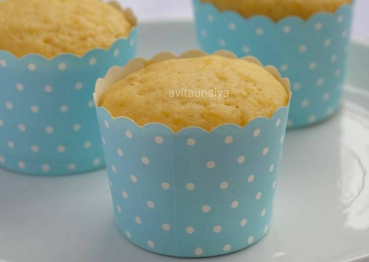 No Oven Muffin Ubi Cilembu