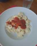 Ravioles de pollo