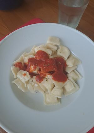 Una foto de Ravioles de pollo