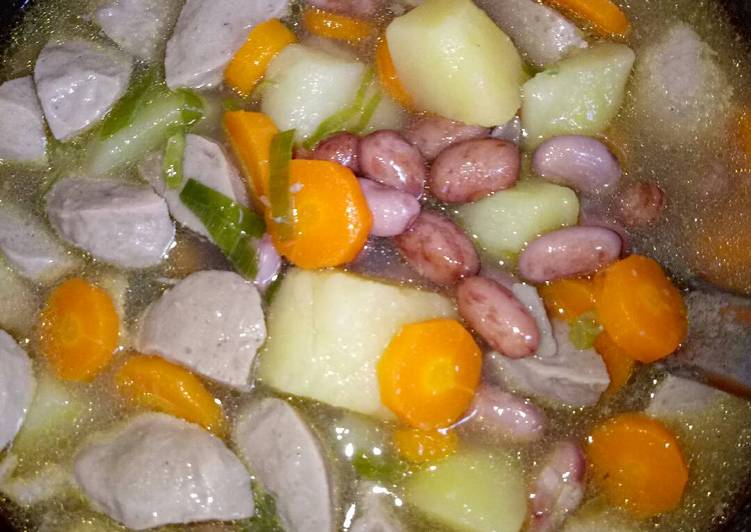 Langkah Mudah untuk Menyiapkan Sup kacang merah sehat, Sempurna