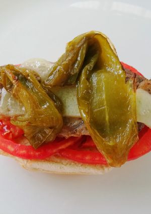Una foto de Tosta ibérica
