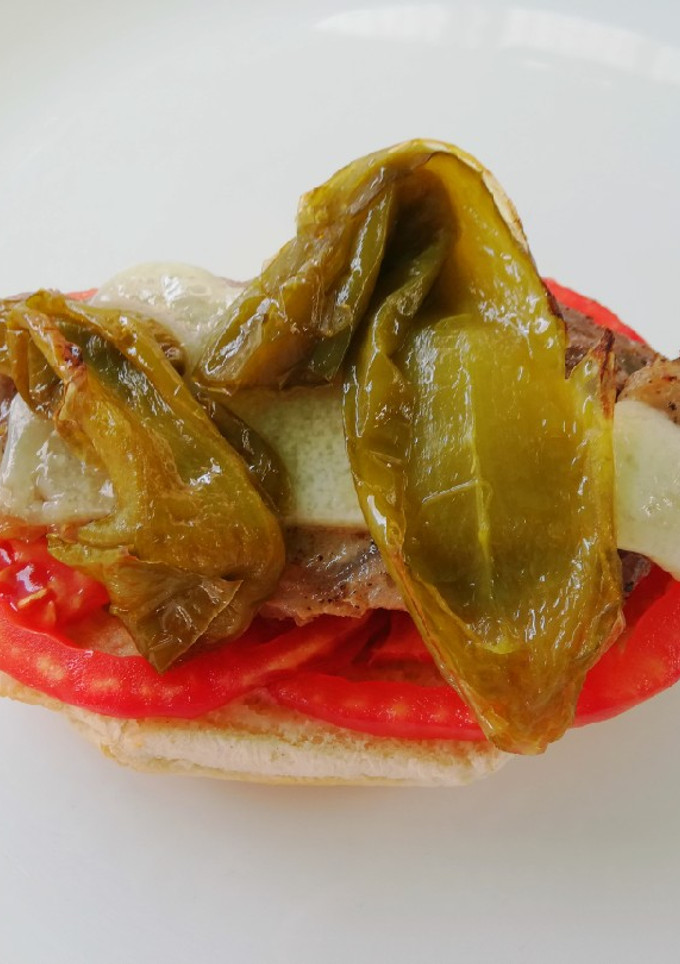 Una foto de Tosta ibérica