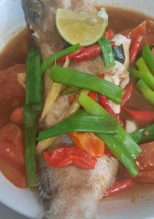 Foto resep Steam ikan kerapu