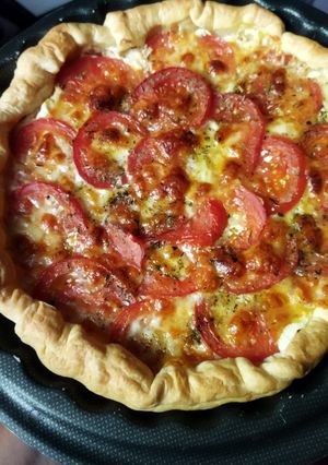 Une photo de Tarte tomate à l'italienne