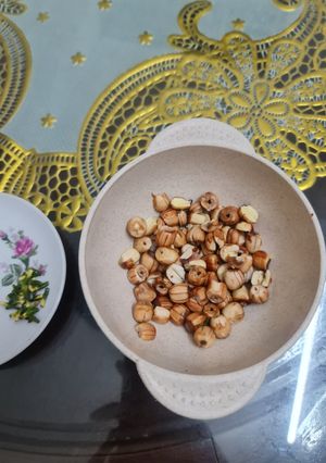 Hình của món Sữa gạo hạt sen.