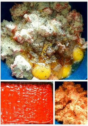 A picture of Meat loaf for picky eaters.