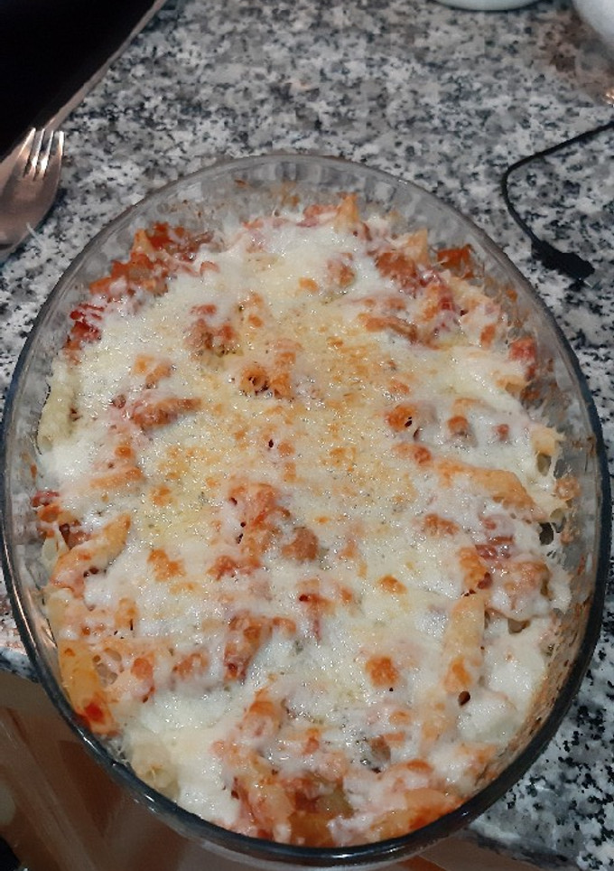 Una foto de Macarrones con verduras
