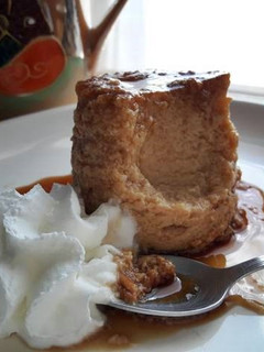 Una foto de Flan de dulce de leche