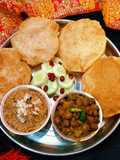 Ashtami Navami Kanya Bhojan Thali