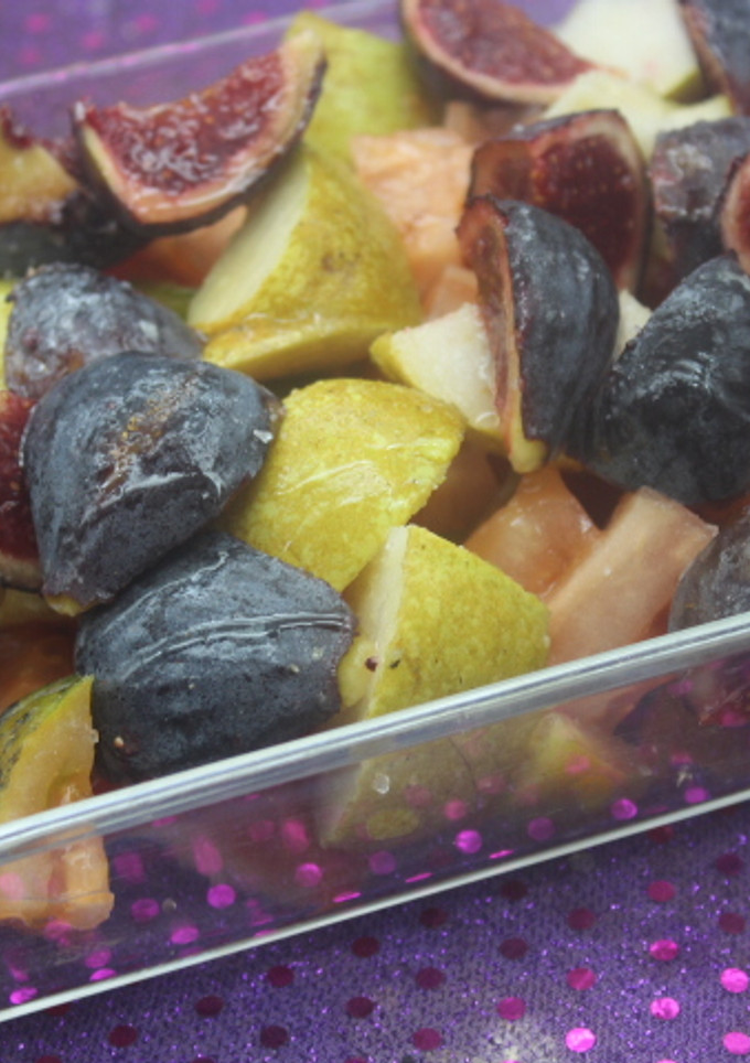 Una foto de Ensalada de higos y peras