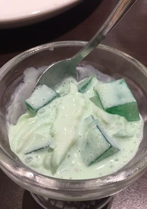 A picture of Buko Pandan.