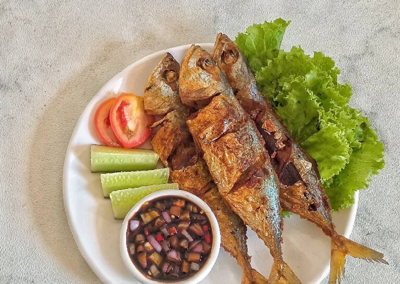 Kembung Goreng Sambal Kecap