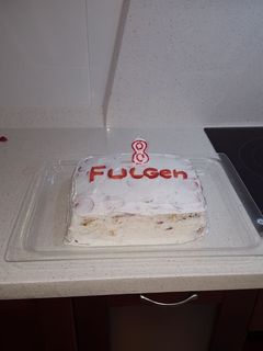 Una foto de Tarta de fresas