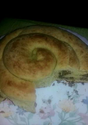 A picture of Stuffed Spiral Bread.