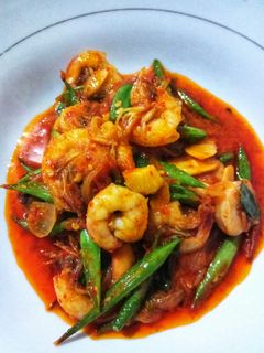 Foto resep Tumis Udang Buncis Saos Tiram