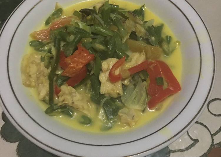 Tumis kacang panjang cabe hijau