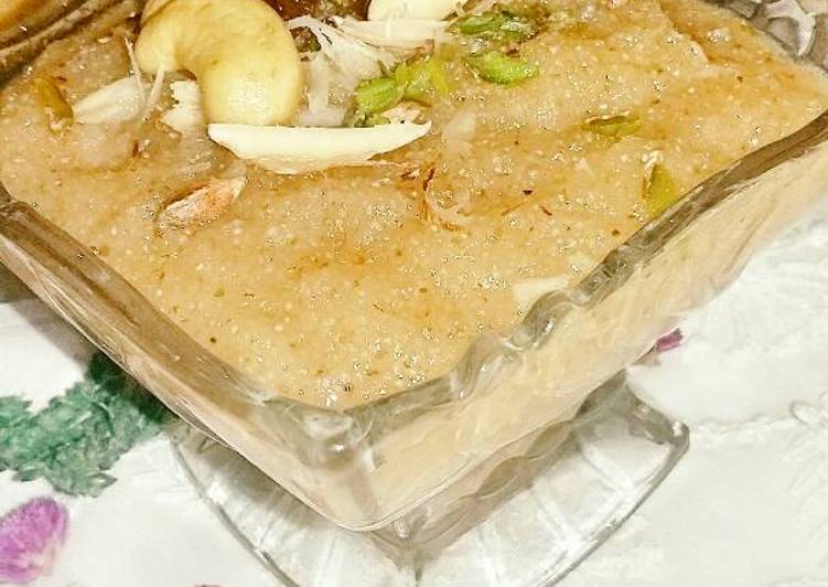 Simple Way to Make Super Quick Homemade Suji halwa