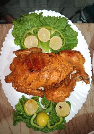 A picture of Chicken creamy charga.