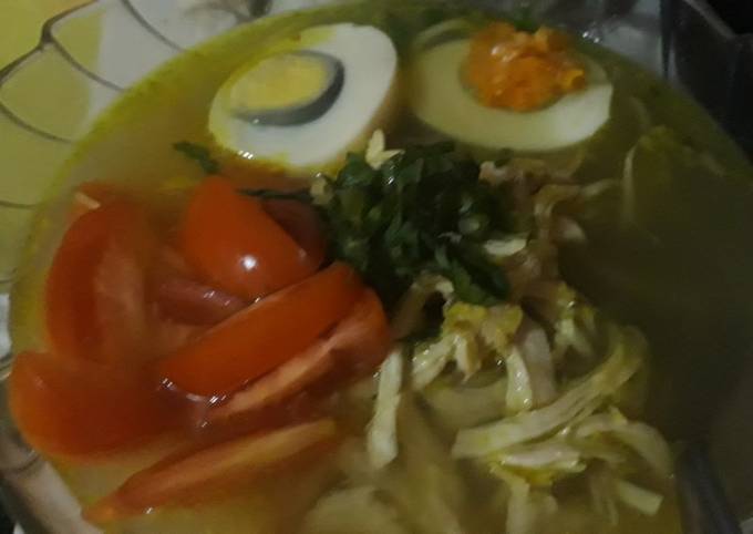 Soto Ayam Kuah Bening