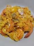 番茄海鲜饭 Paella