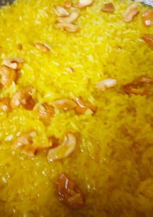 A picture of Yellow sweet rice #rice contest #ebook.