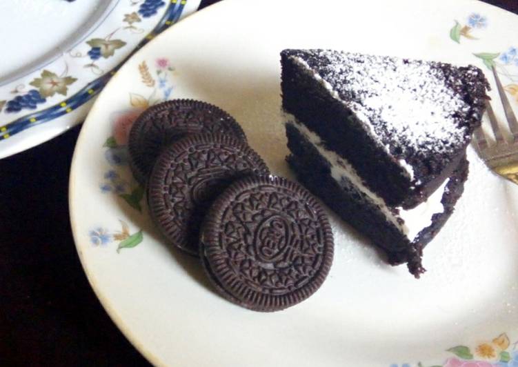 Simple Cake (Oreo Cake) cuma 2 bahan saja