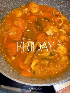 Foto resep Udang Cumi Saos Padang 🦐🐙🧡