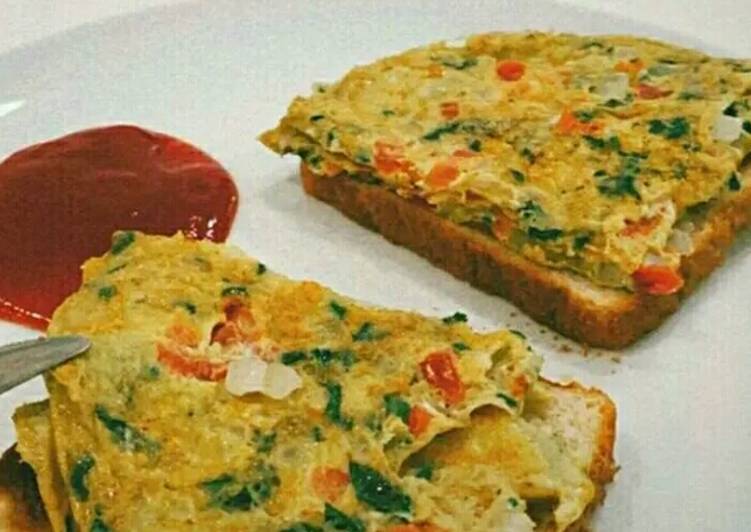 Recipe of Delicious Bread omlette