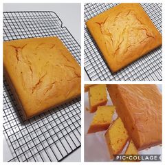 A picture of Orange Cake (Baked Version).