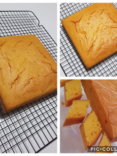 A picture of Orange Cake (Baked Version).