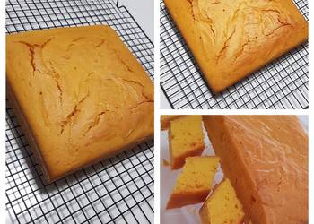 Ultimate Cooking Recipe Orange Cake Baked Version Delicious Nutritious