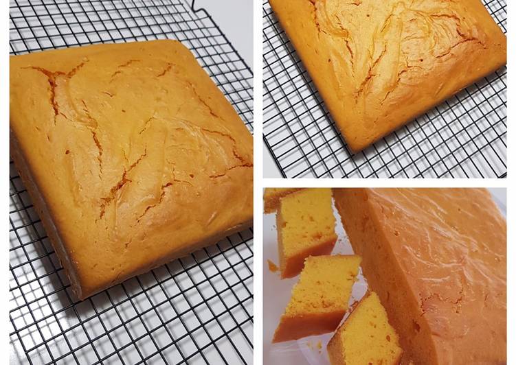 How to Make Quick Orange Cake (Baked Version)