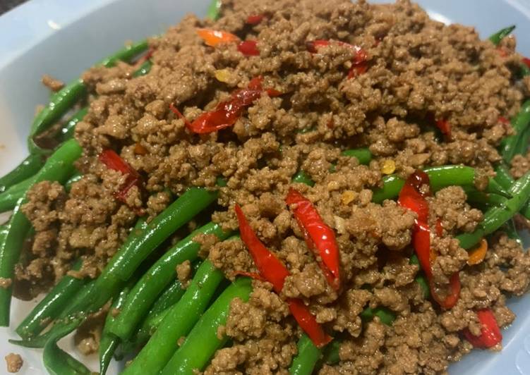 Tumis Buncis Scezhuan