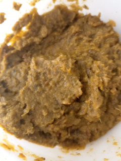 Una foto de Concentrado de caldo de verduras casero de aprovechamiento en Thermomix