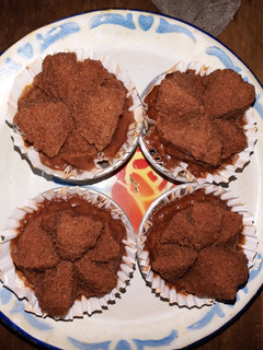 Foto resep Kue coklat merekah tepung beras tanpa telur dan fermipan