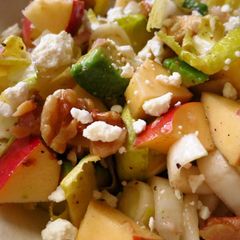 A picture of Endive, Apple, Avocado & Walnut Salad With Feta.
