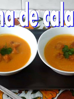 Una foto de Crema de calabaza (fácil y rápida)