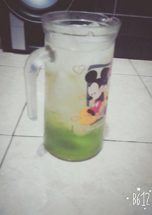 Foto resep Es sirup hijau