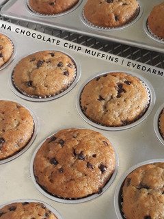 Foto resep Banana Chocolate Chip Muffin
