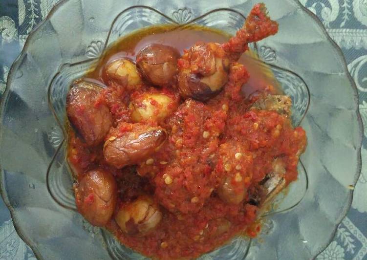 Resep Balado Ikan Asin &amp; Biji Nangka Anti Gagal
