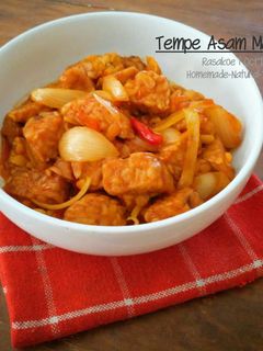 Foto resep Tempe Asam Manis