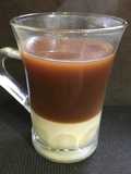 Café bombón con leche condensada