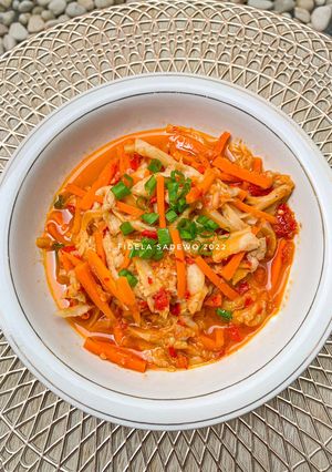 Foto resep Oseng Wortel Jamur Pedas