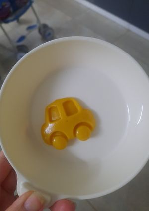 Hình của món Yến mạch khoai lang cho bé.